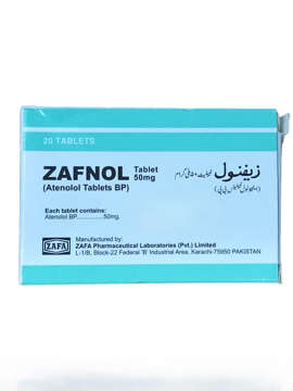 Picture of Zafnol 50mg Tab 10x2s